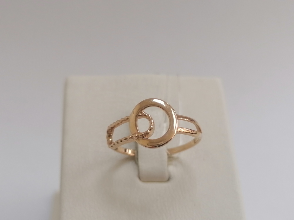 018987 КОЛЬЦО БЕЗ КАМНЯ (Au 585)