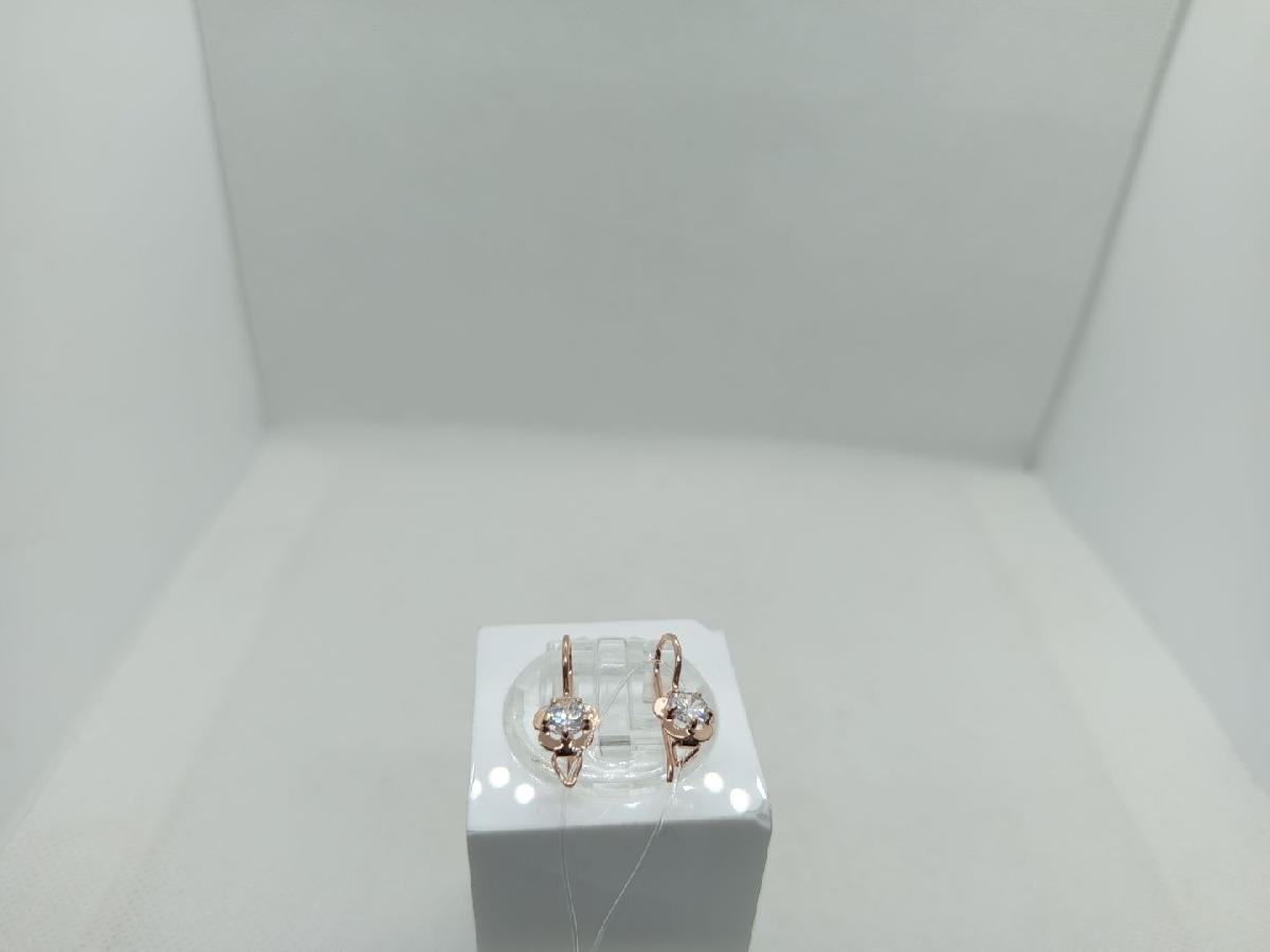 СЕРЬГИ С КАМНЯМИ (Au 585)