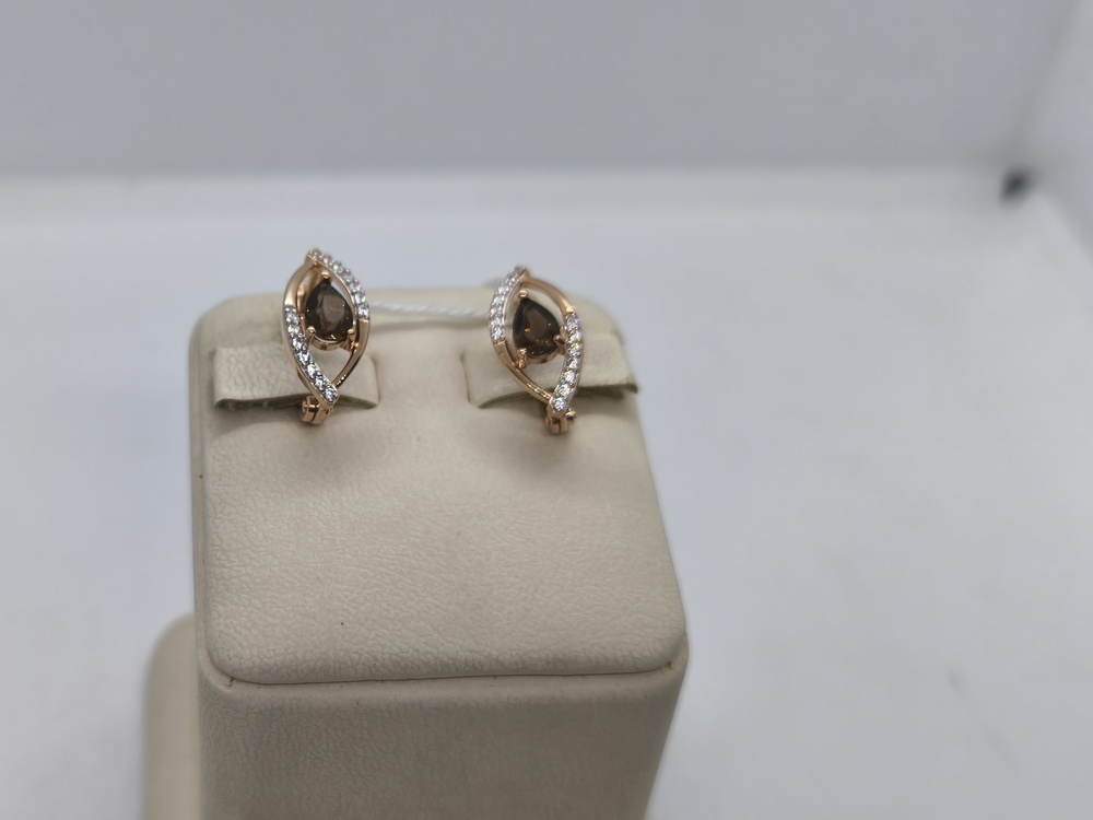 СКМИ585 СЕРЬГИ С КАМНЯМИ (Au 585) СКМИ585 СЕРЬГИ С КАМНЯМИ (Au 585)