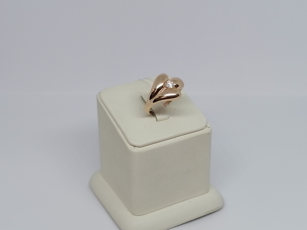 КОЛЬЦО С КАМНЕМ (Au 585)