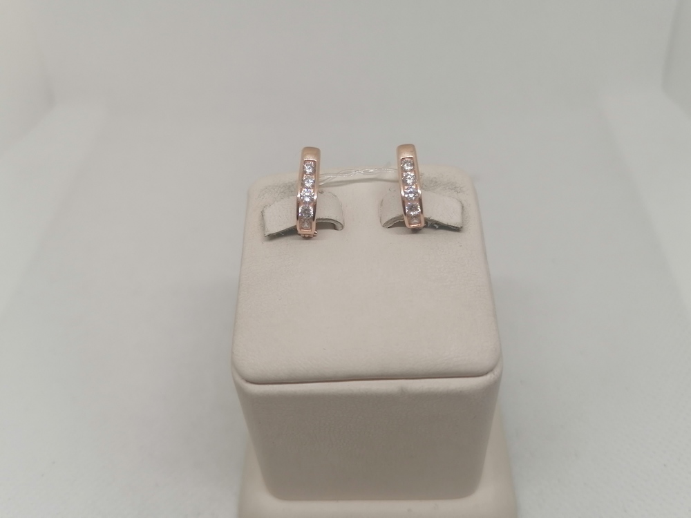 СЕРЬГИ С КАМНЯМИ (Au 585)