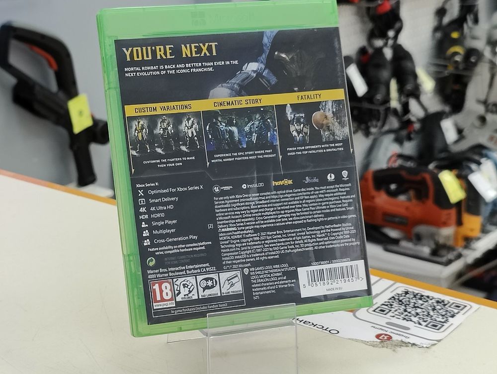 Игра XBOX Mortal Kombat 11