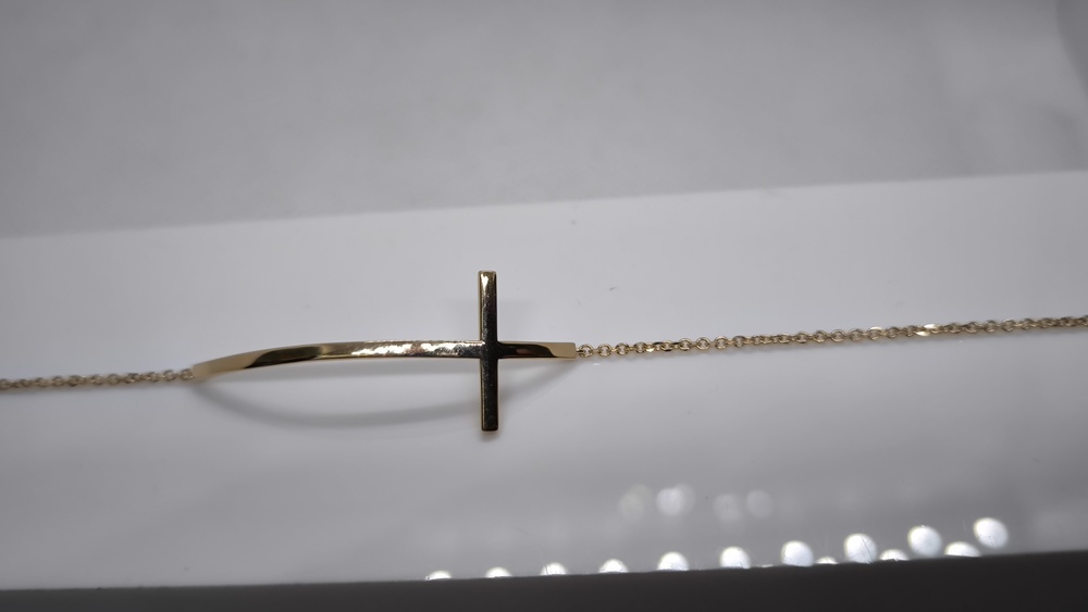 Б585 БРАСЛЕТ С КАМНЯМИ (Au 585)