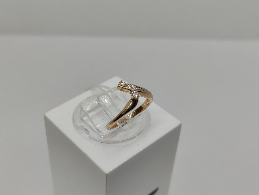 КОЛКМИ585 КОЛЬЦО С КАМНЯМИ (Au 585)