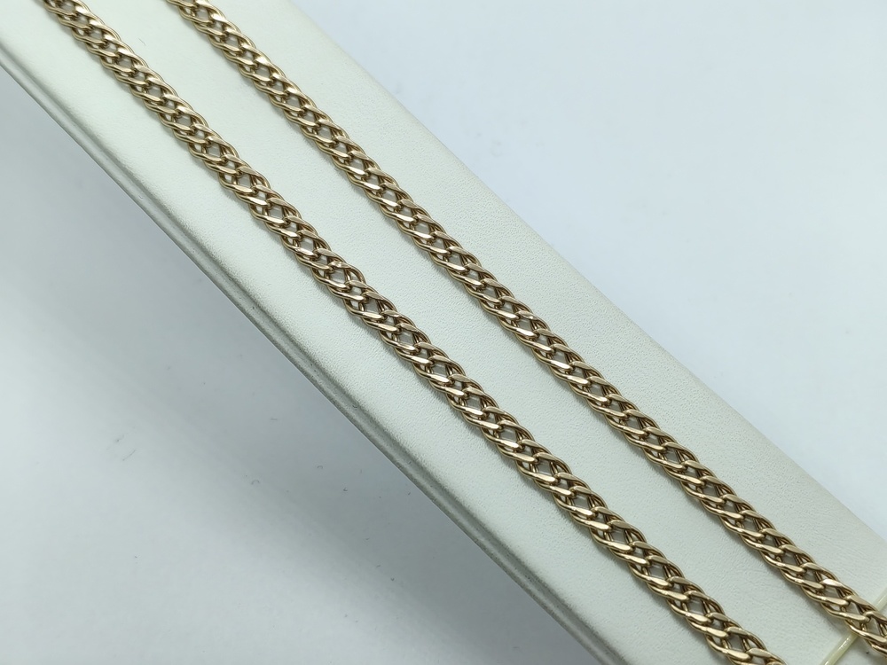 ЦПР2585 ЦЕПЬ ПУСТОТЕЛАЯ Ромб двойной (Au 585)