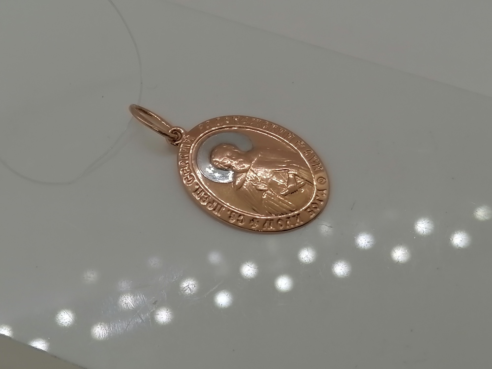 ПОДВЕСКА ИКОНА без камня (Au 585)