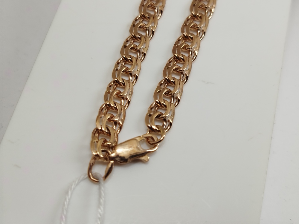 ЦЕПЬ ПОЛНОВЕСНАЯ Бисмарк (Au 585)