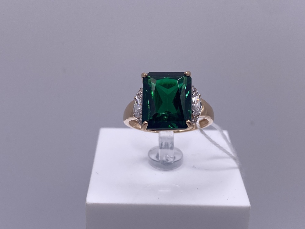 КОЛКМИ585 КОЛЬЦО С КАМНЯМИ (Au 585)