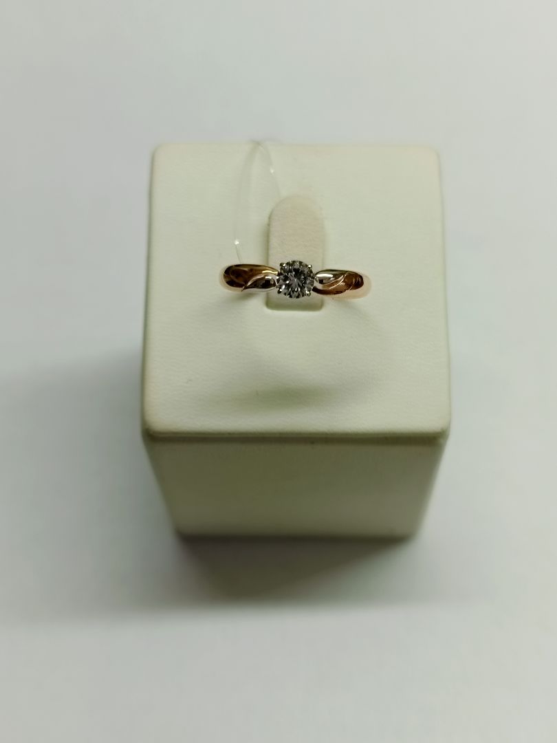 КОЛЬЦО С КАМНЕМ (Au 585)