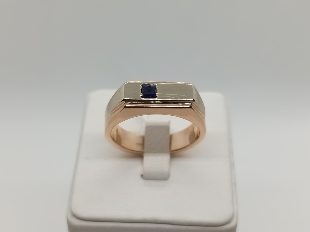 ПЕЧАТКА С КАМНЕМ (Au 585)