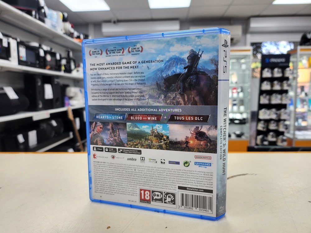 Игра Playstation 5 Witcher Wild Hunt
