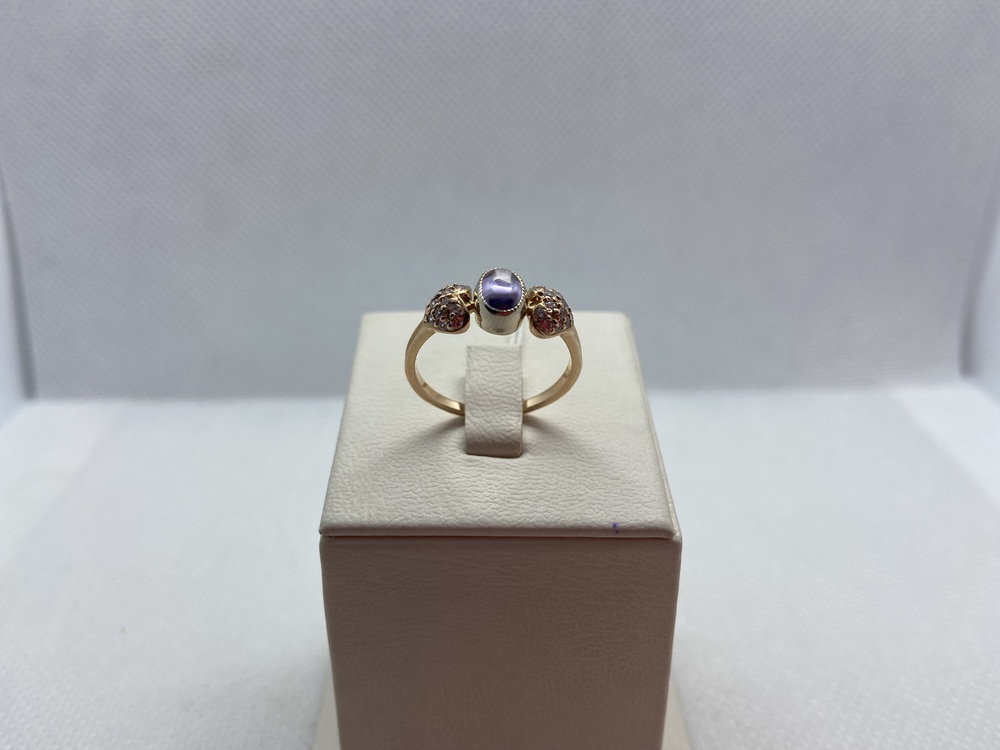 КОЛКМИ585 КОЛЬЦО С КАМНЯМИ (Au 585)