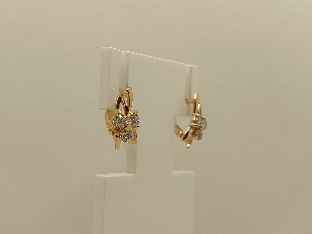 СКМИ585 СЕРЬГИ С КАМНЯМИ (Au 585) СКМИ585 СЕРЬГИ С КАМНЯМИ (Au 585)