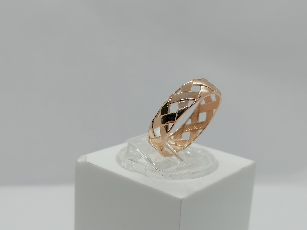 019318 КОЛЬЦО БЕЗ КАМНЯ (Au 585)