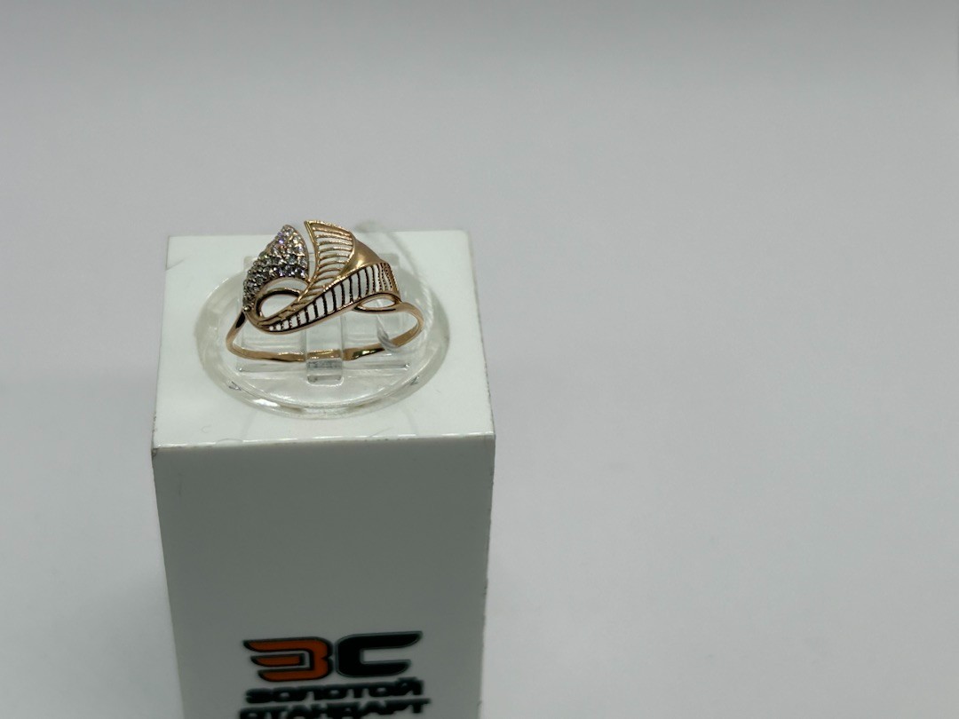 КОЛКМИ585 КОЛЬЦО С КАМНЯМИ (Au 585)