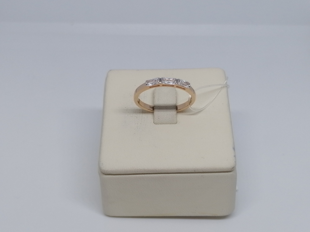 51-110-01632-1 КОЛЬЦО С КАМНЯМИ (Au 585)