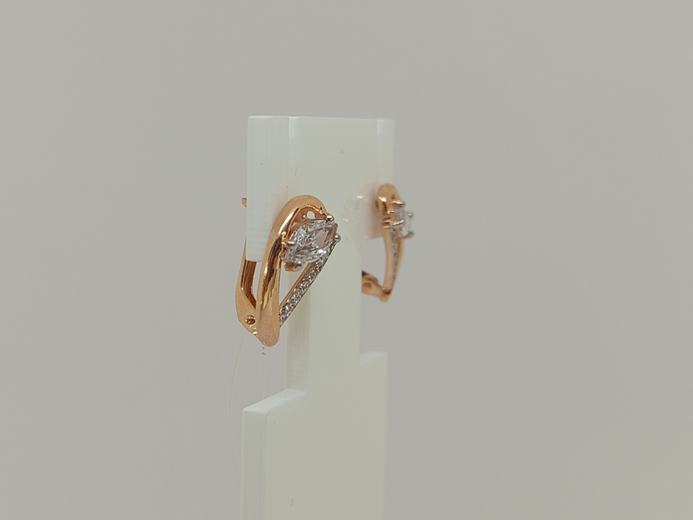 СЕРЬГИ С КАМНЯМИ (Au 585)