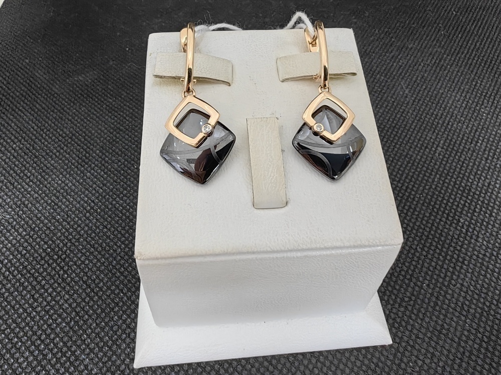 СЕРЬГИ БРИЛЛИАНТ (Au 585)