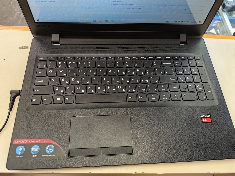 Ноутбук Lenovo IdeaPad 110-15ACL; A4-7210, Radeon R5 M430, 4 Гб, Нет, 500 Гб
