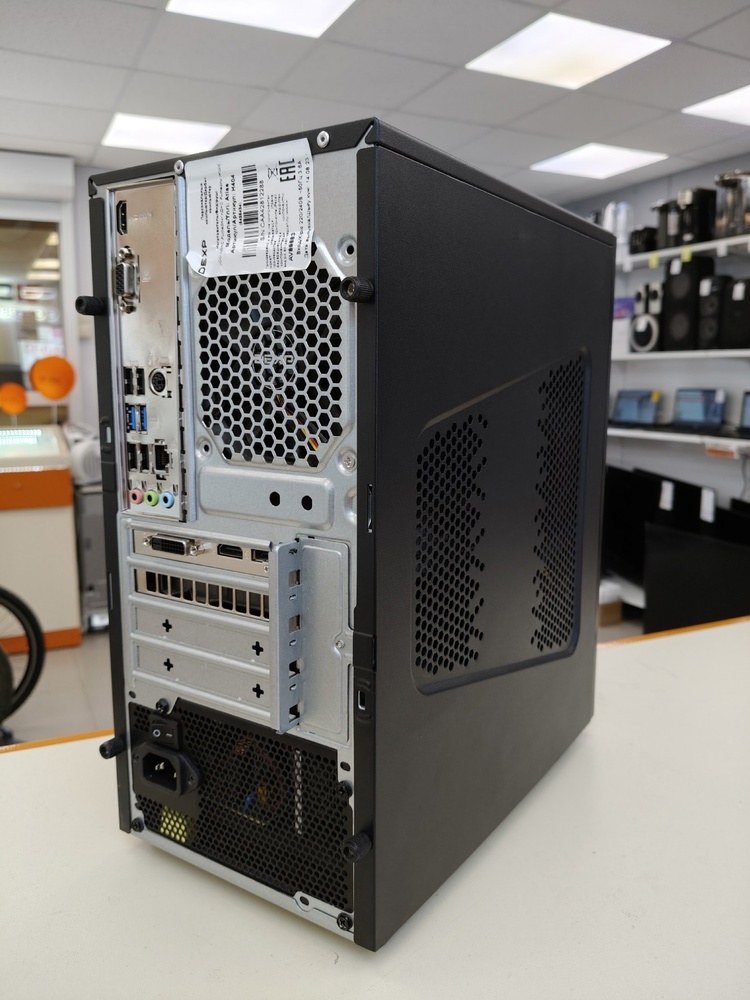 Системный блок DEXP; Core i3-10100, GeForce RTX 3050, 8 Гб, 256 Гб, Нет