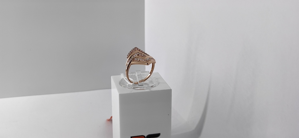КОЛКМИ585 КОЛЬЦО С КАМНЯМИ (Au 585)