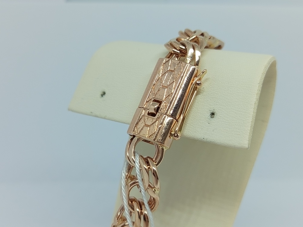 БЛБ585 БРАСЛЕТ ПОЛНОВЕСНЫЙ Бисмарк (Au 585)