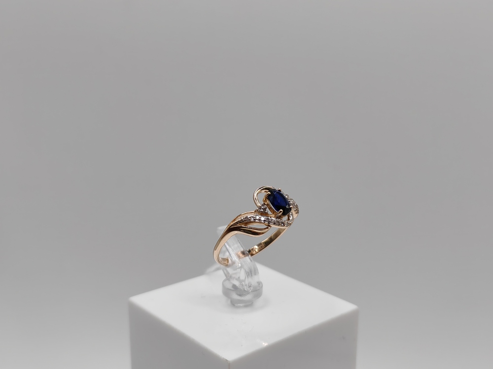 КОЛЬЦО БРИЛЛИАНТ Au 585