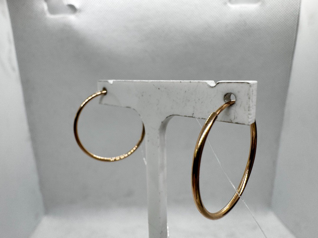 03-205346 СЕРЬГИ КОНГО (Au 585)