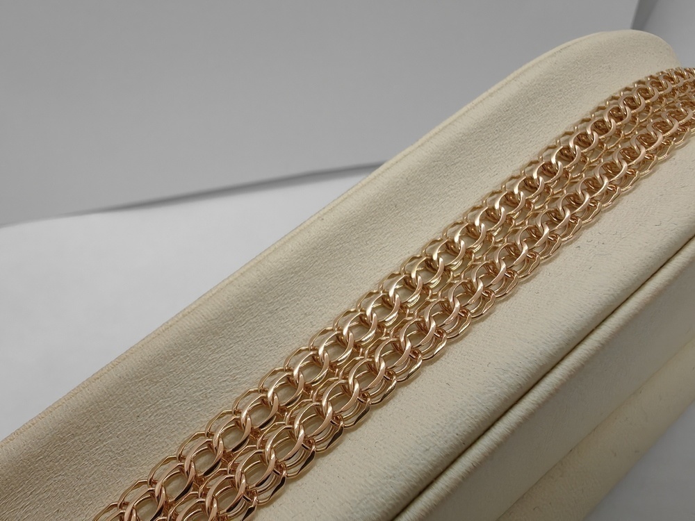 ЦЛИТ585 ЦЕПЬ ПОЛНОВЕСНАЯ Итальянка (Au 585) ЦЛИТ585 ЦЕПЬ ПОЛНОВЕСНАЯ Итальянка (Au 585)