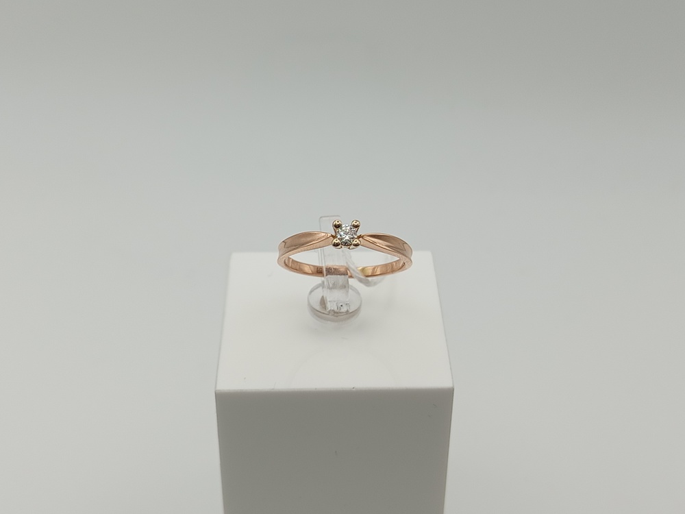 КОЛЬЦО БРИЛЛИАНТ Au 585