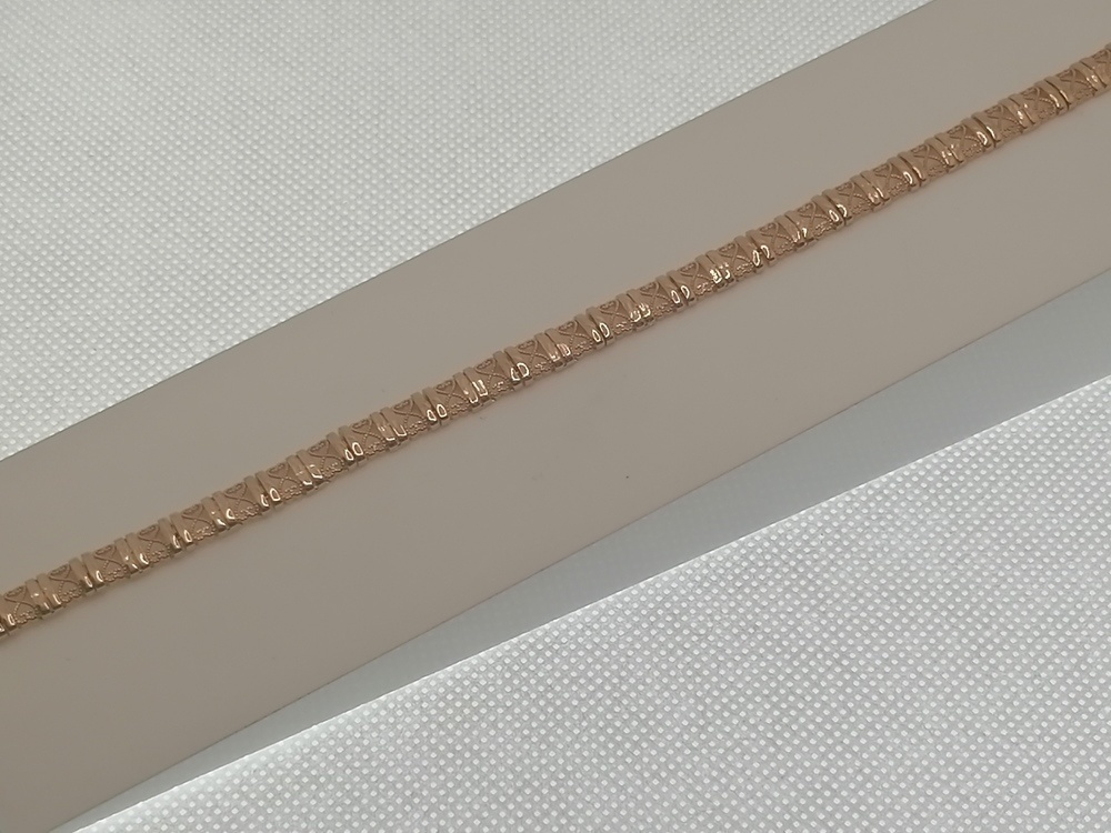 БРАСЛЕТ ШТАМПОВКА (Au 585)