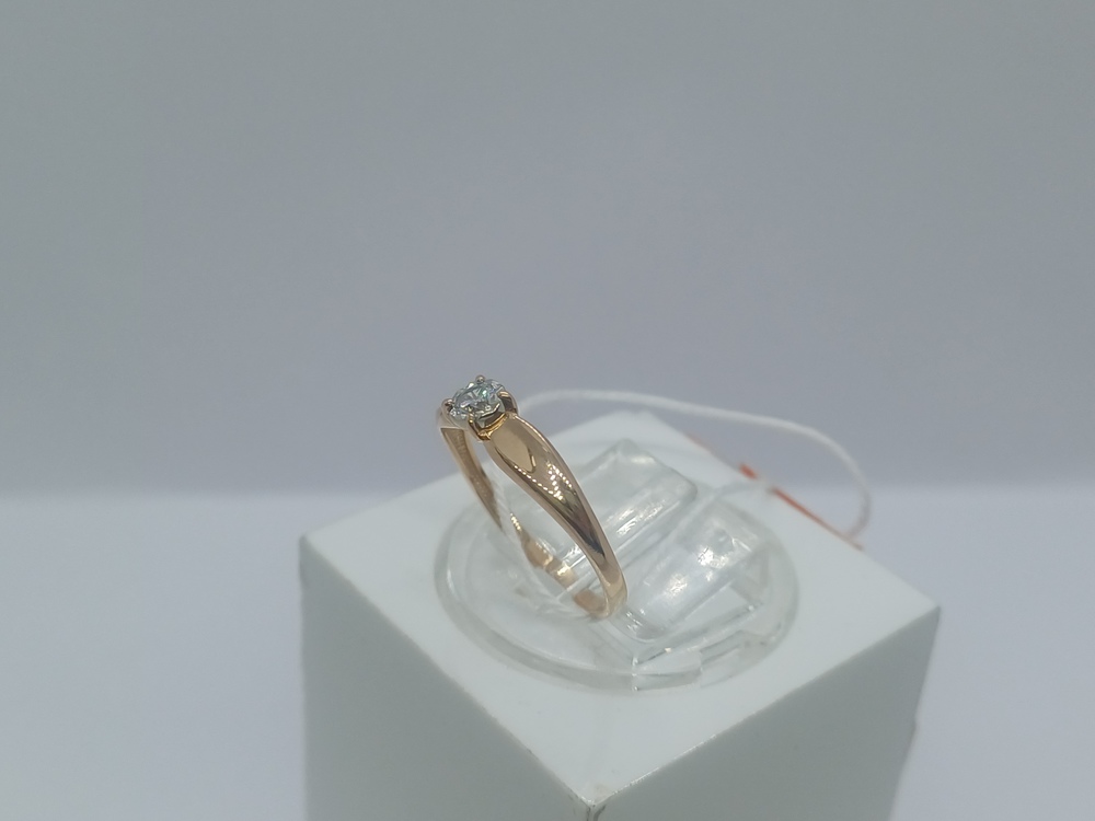 КОЛЬЦО С КАМНЕМ (Au 585)