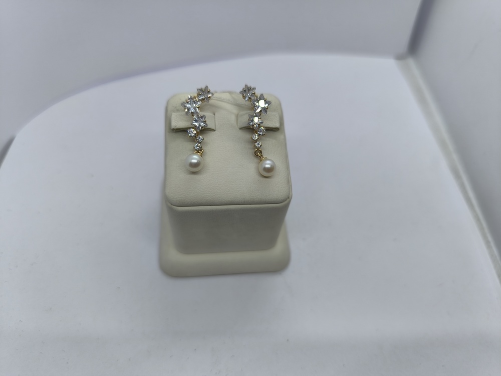 СЕРЬГИ С КАМНЯМИ (Au 585)