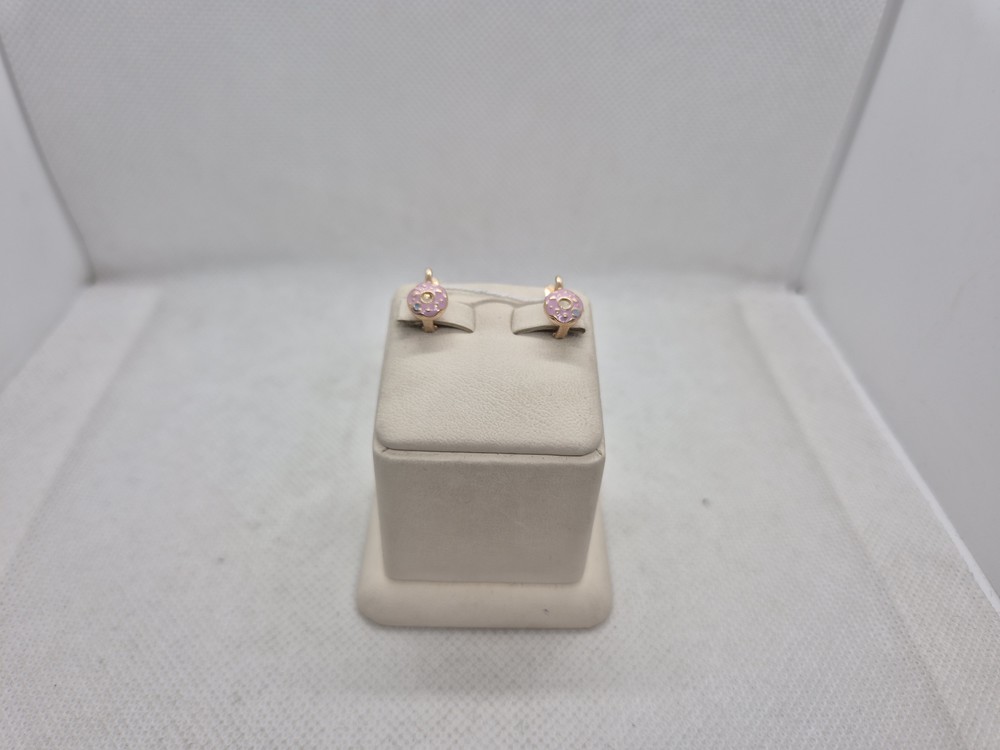 СКМИ585 СЕРЬГИ С КАМНЯМИ (Au 585)