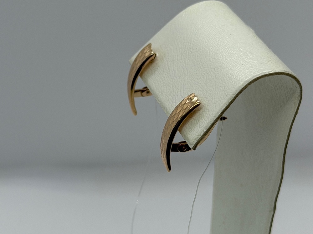 СЕРЬГИ БЕЗ КАМНЯ (Au 585)