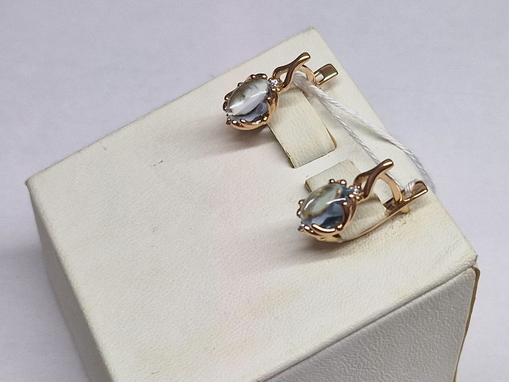 СКМИ585 СЕРЬГИ С КАМНЯМИ (Au 585) СКМИ585 СЕРЬГИ С КАМНЯМИ (Au 585)