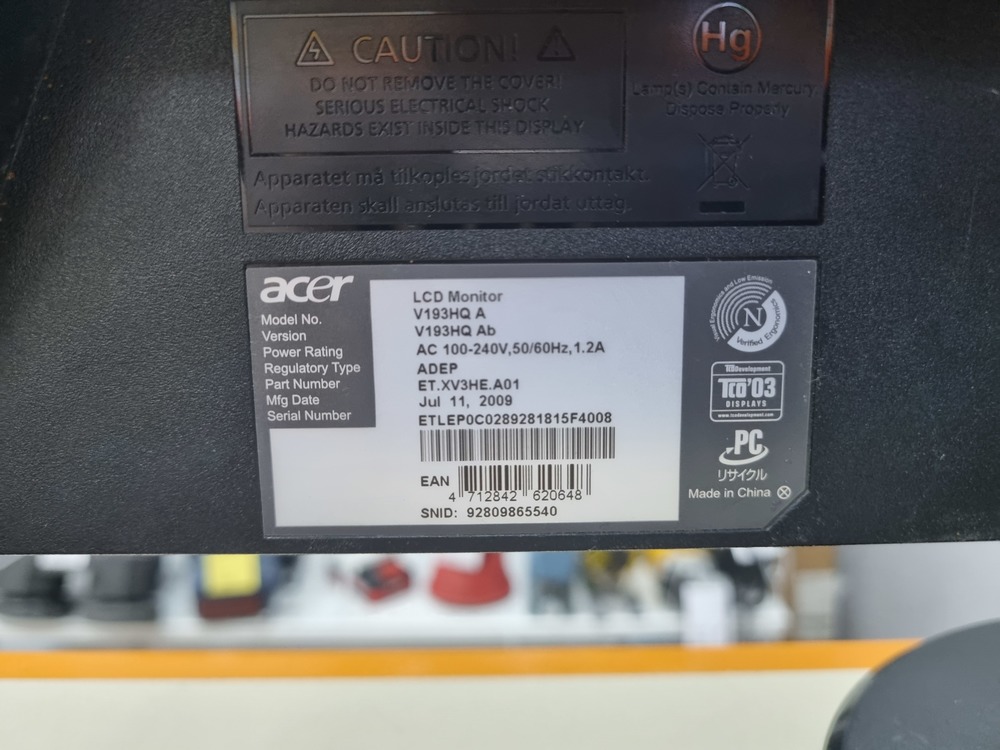 Монитор Acer V193