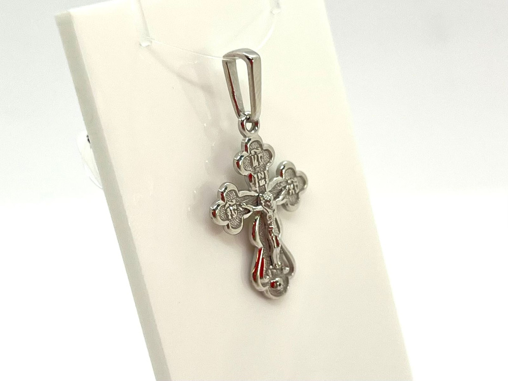 ПОДВЕСКА КРЕСТ без камня (Au 585)