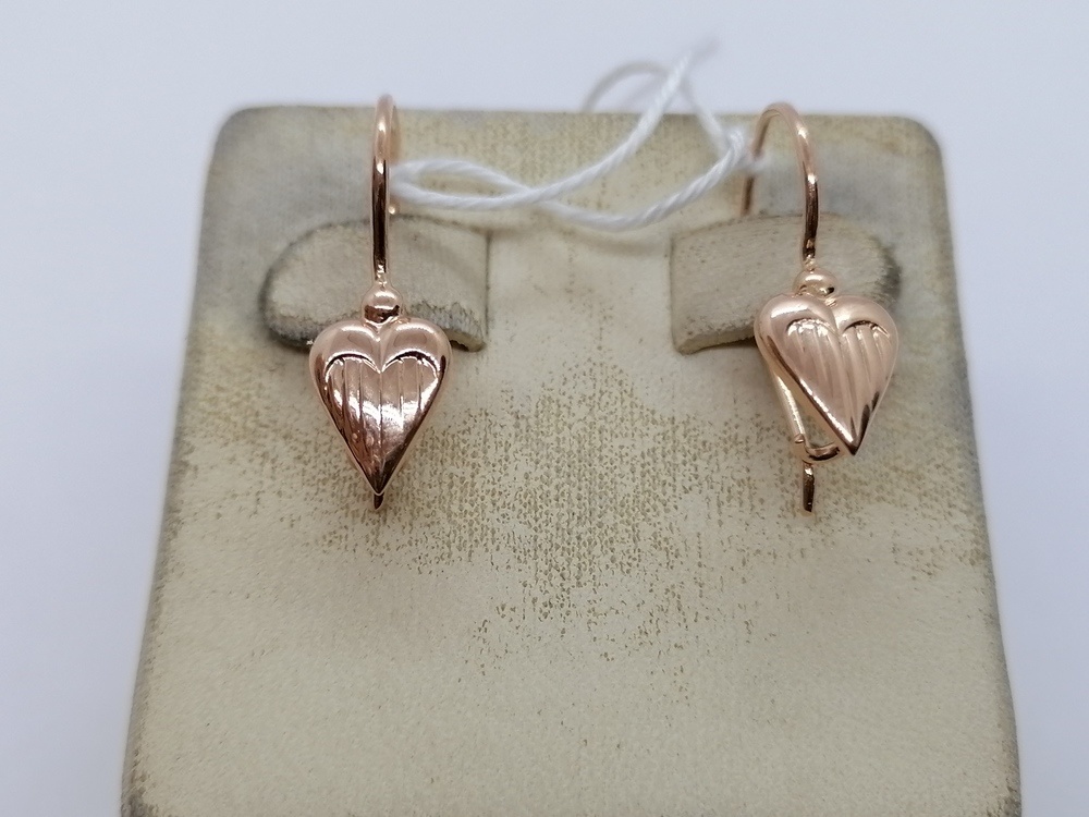 СЕРЬГИ БЕЗ КАМНЯ (Au 583)