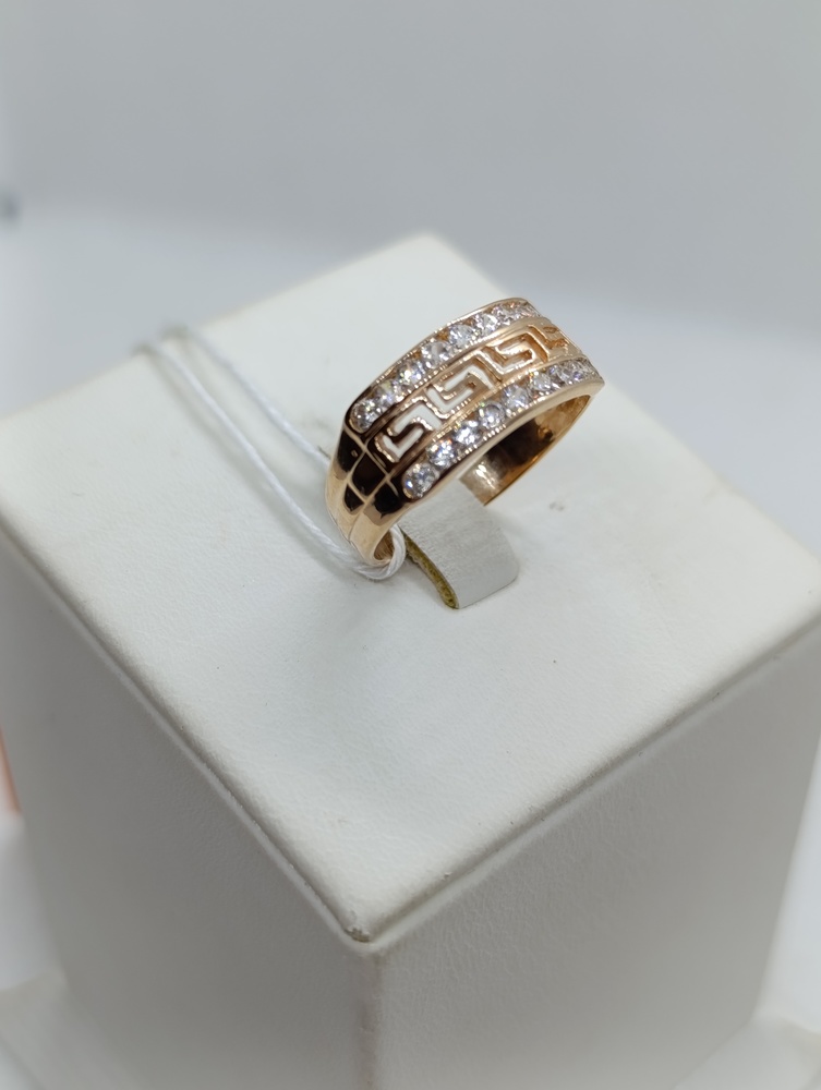 КОЛКМИ585 КОЛЬЦО С КАМНЯМИ (Au 585)