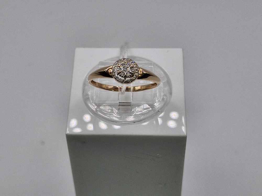 КОЛЬЦО БРИЛЛИАНТ Au 585