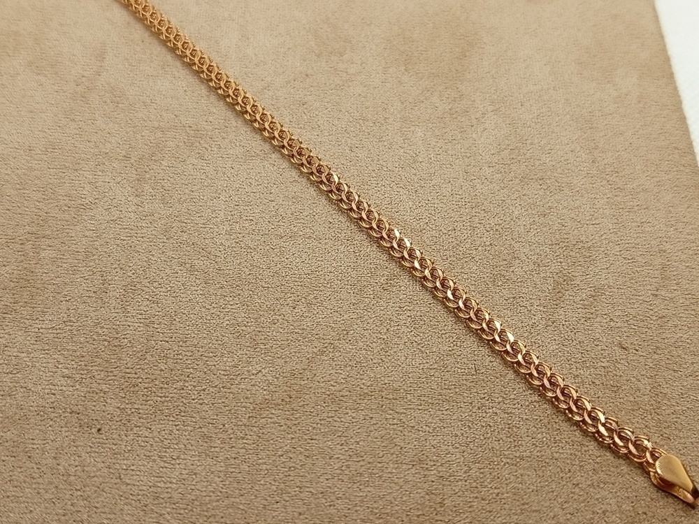 БРАСЛЕТ ПУСТОТЕЛЫЙ Итальянка (Au 585)