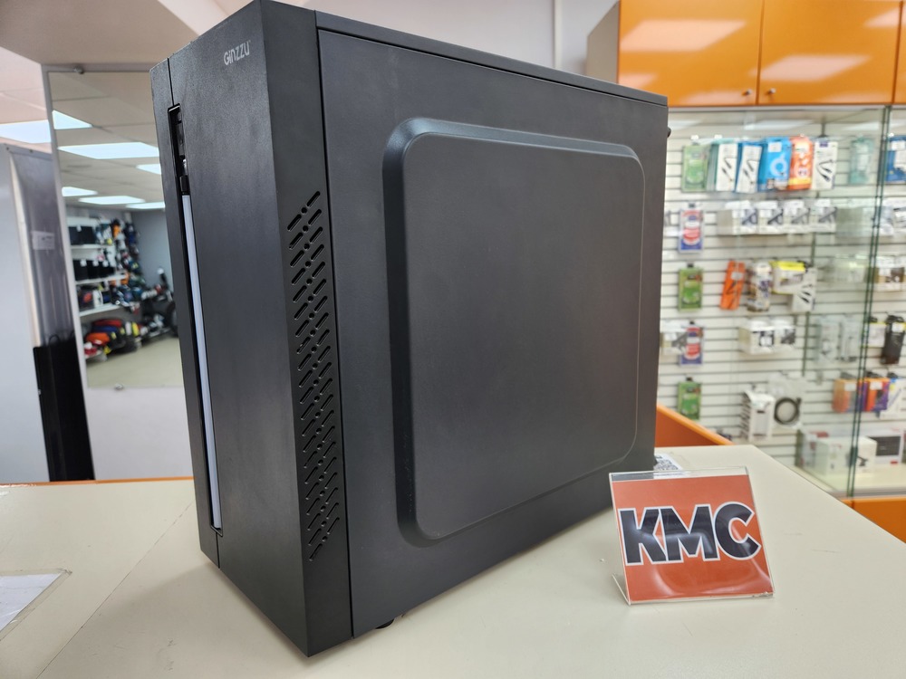 Системный блок Ginzzu; Core i3-10100, GeForce GTX 1050 Ti, 8 Гб, 128 Гб, 1 Tb