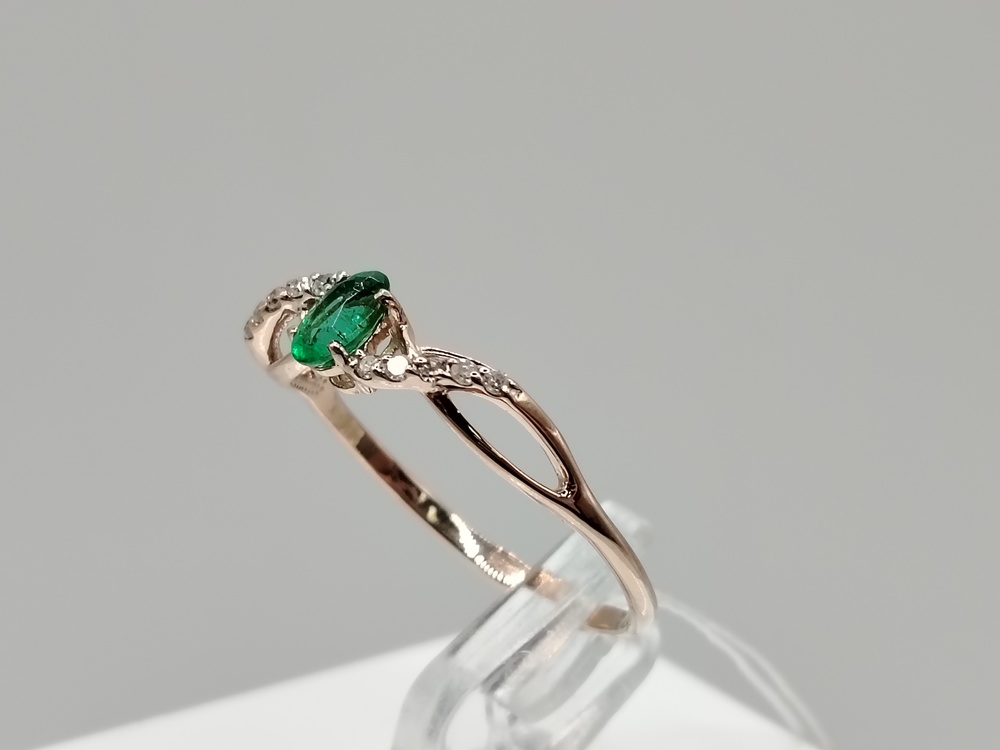 КОЛЬЦО БРИЛЛИАНТ Au 585