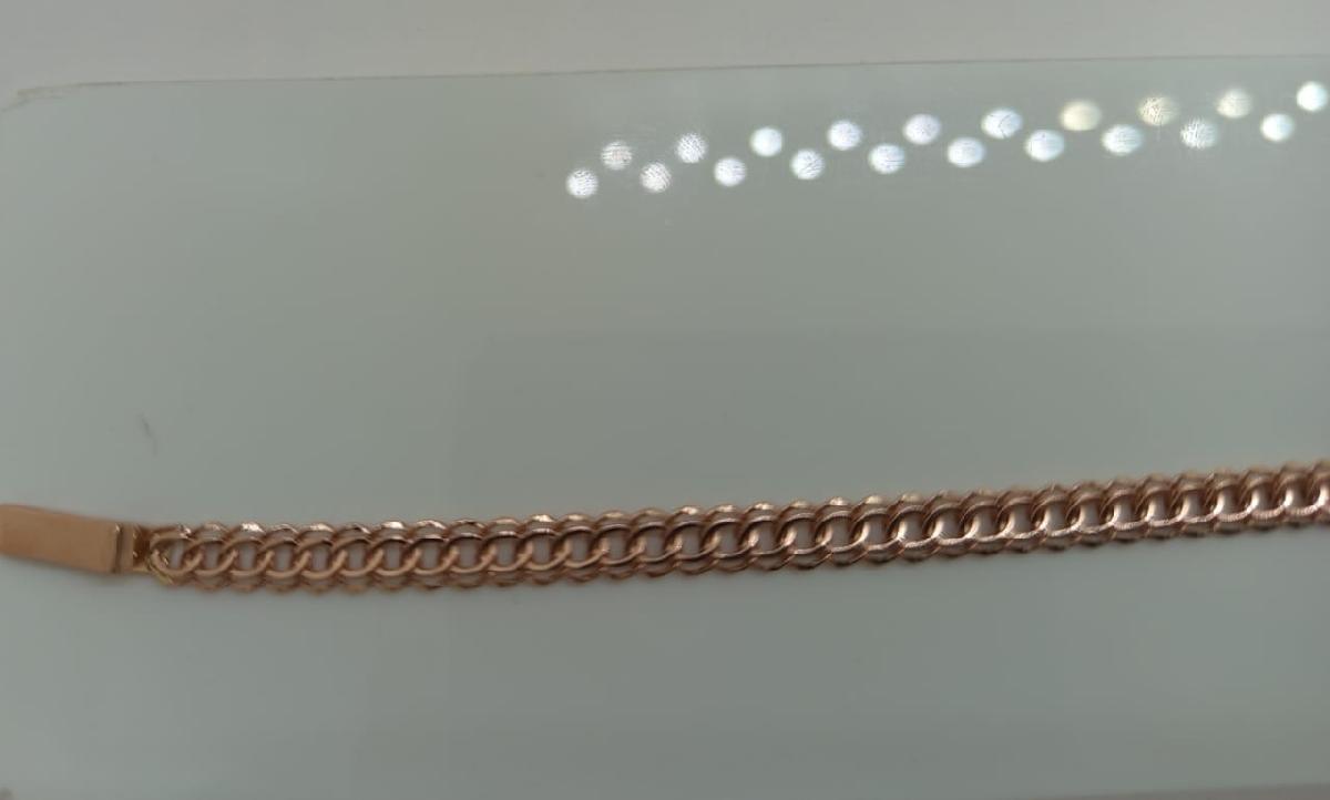 БРАСЛЕТ ПОЛНОВЕСНЫЙ Питон (Au 585)