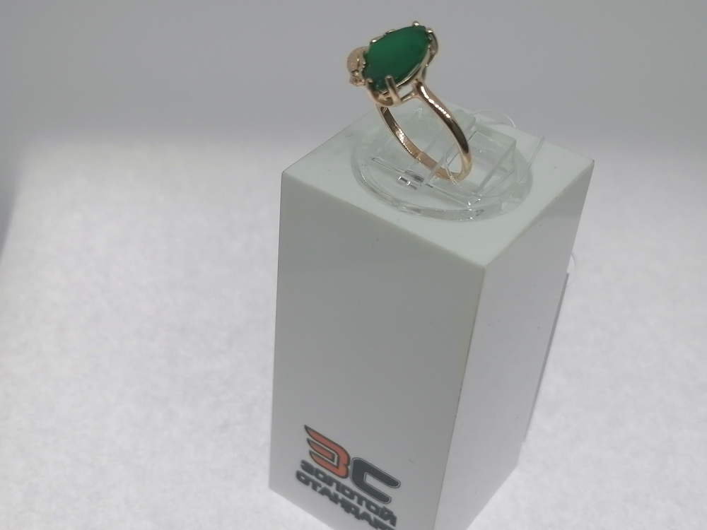 КОЛЬЦО С КАМНЕМ (Au 585)