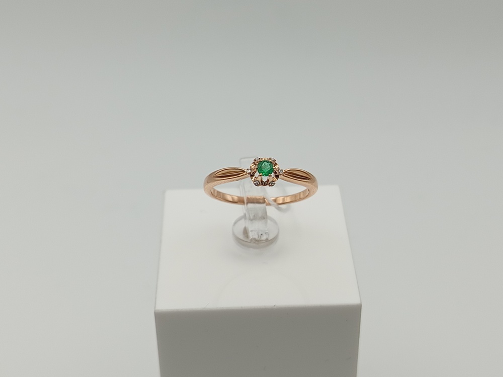 КОЛЬЦО БРИЛЛИАНТ Au 585