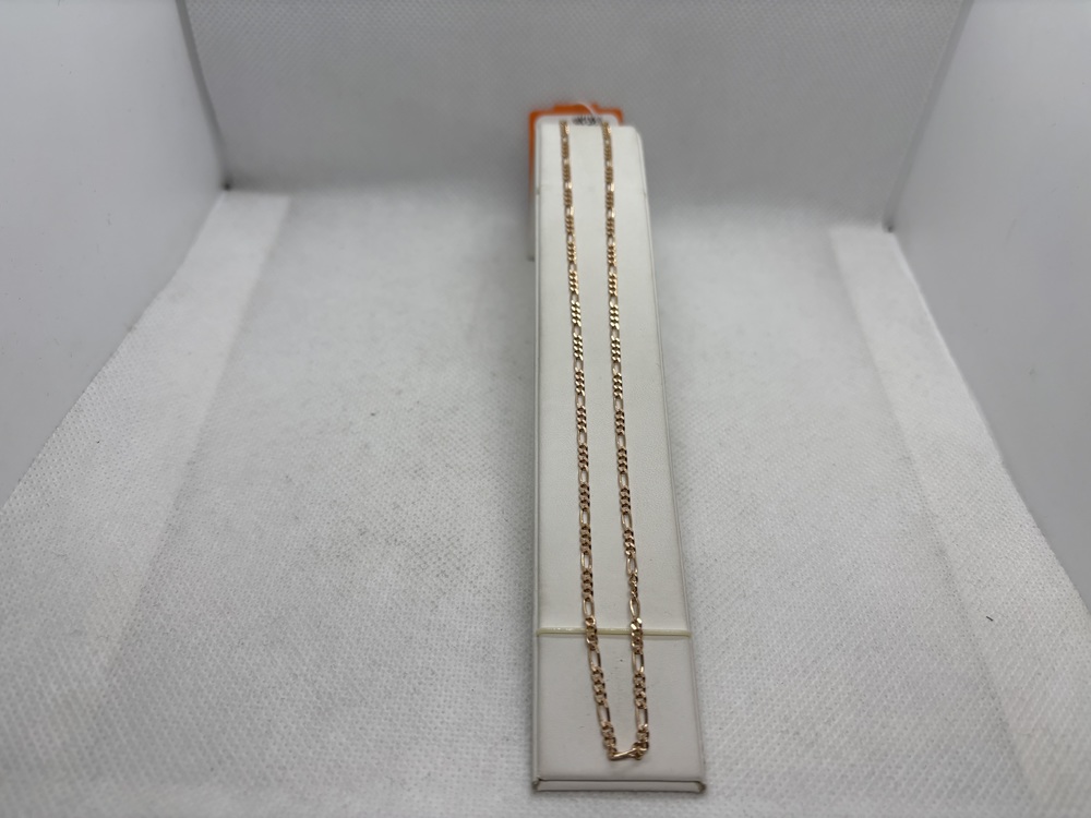 ЦЛФК585 ЦЕПЬ ПОЛНОВЕСНАЯ Фигаро(картье) (Au 585)