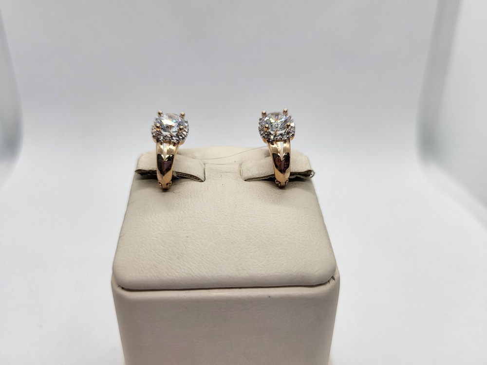 СЕРЬГИ С КАМНЯМИ (Au 585)