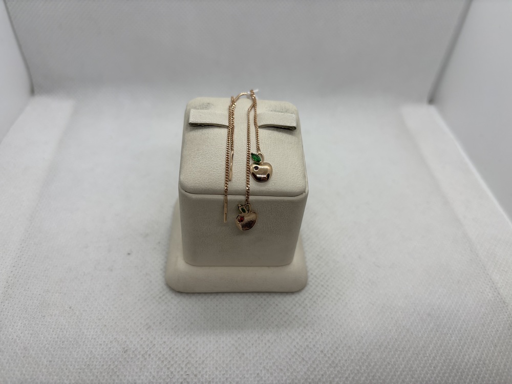 СПРО585 СЕРЬГИ ПРОДЕВКИ (Au 585)